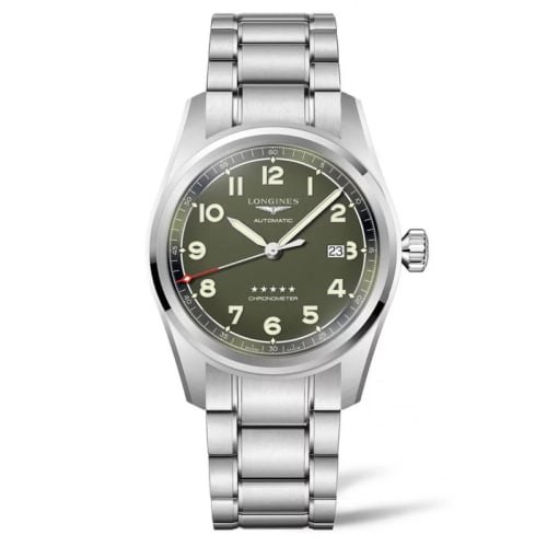 Longines Spirit Automatic 42 Green / Bracelet