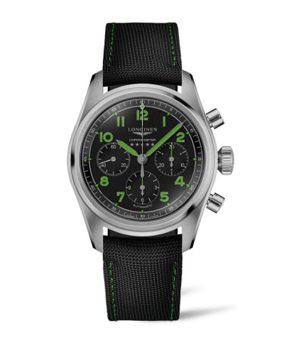 Longines Spirit Chronograph 42 Pioneer Edition Titanium / Black