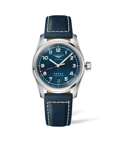 Longines Spirit Automatic 37 Blue / Strap
