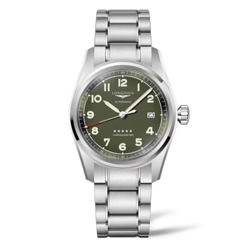 Longines Spirit Automatic 40 Green / Bracelet