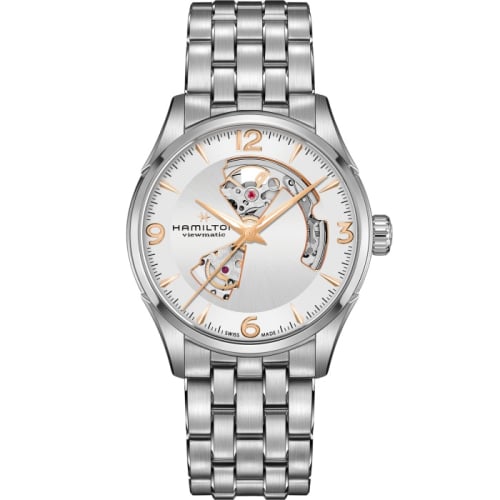 Hamilton Jazzmaster Open Heart 42 Stainless Steel / Silver / Bracelet