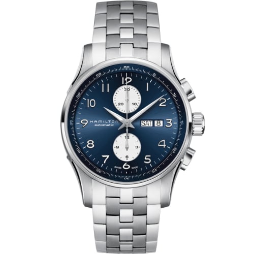 Hamilton Jazzmaster Maestro Chronograph 45 Stainless Steel / Blue / Bracelet