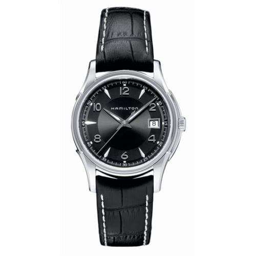 Hamilton Jazzmaster Quartz 37 Stainless Steel / Black