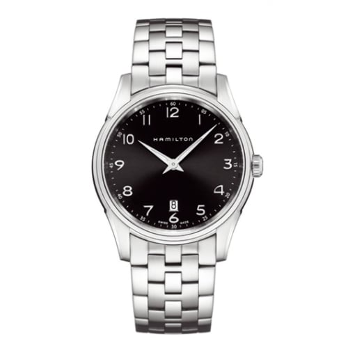 Hamilton Jazzmaster Thinline Quartz 42 Stainless Steel / Black / Bracelet