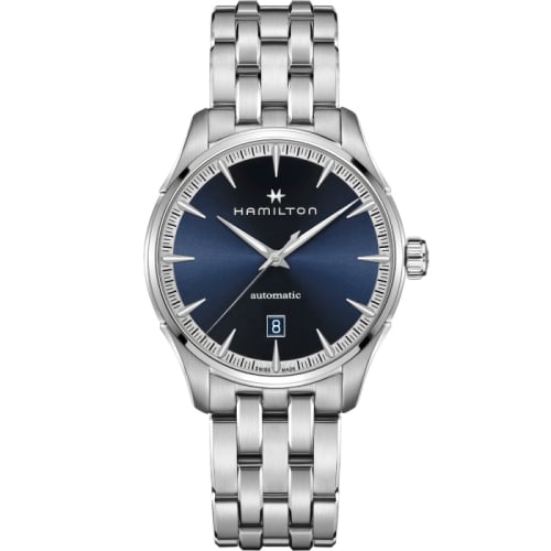 Hamilton Jazzmaster Auto 40 Stainless Steel / Blue / Bracelet