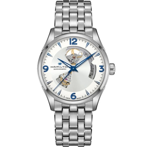 Hamilton Jazzmaster Open Heart 42 Stainless Steel / Silver / Bracelet