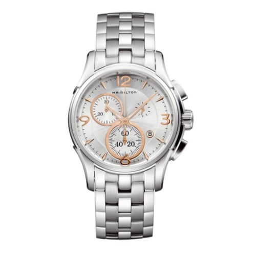 Hamilton Jazzmaster Chrono Quartz 42 Stainless Steel / Silver / Bracelet
