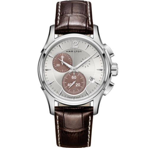 Hamilton Jazzmaster Chrono Quartz 42 Stainless Steel / Silver