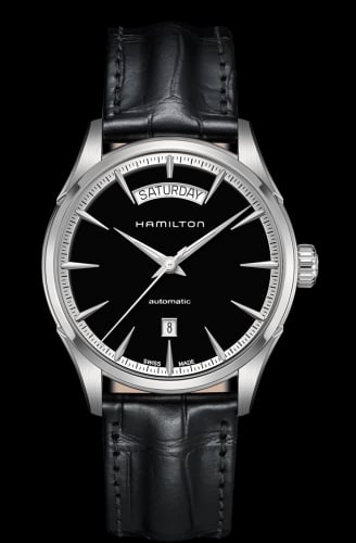 Hamilton Jazzmaster 42 Day Date Stainless Steel / Black