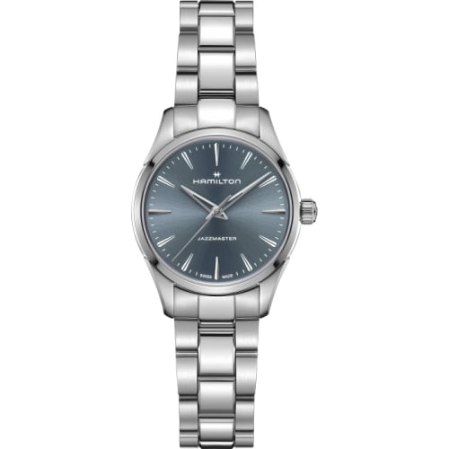 Hamilton Jazzmaster Quartz 32 Stainless Steel / Blue / Bracelet