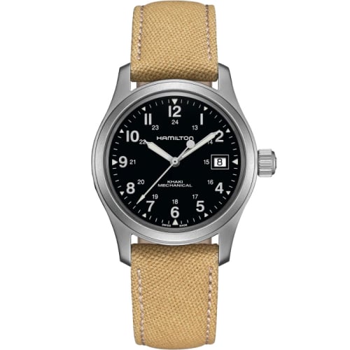 Hamilton Khaki Field Mechanical 38 Stainless Steel / Black