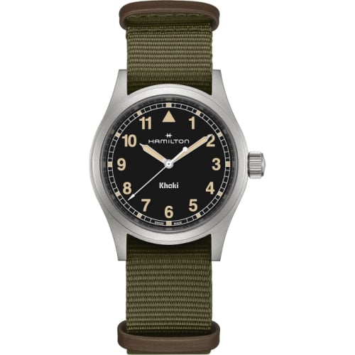 Hamilton Khaki Field Quartz 38 Stainless Steel / Black