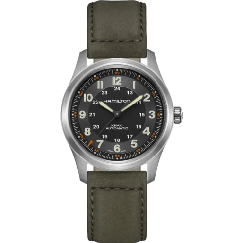 Hamilton Khaki Field Titanium Auto 38 / Black