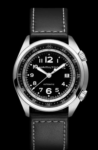 Hamilton Khaki Pilot Pioneer Auto Black