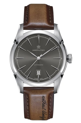 Hamilton Spirit of Liberty Auto 42 Stainless Steel / Grey