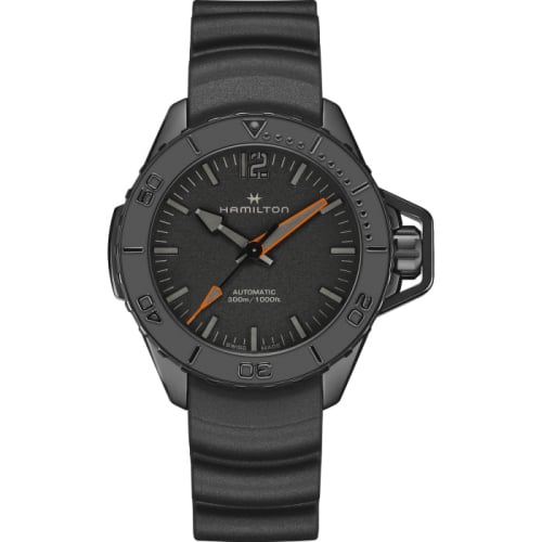 Hamilton Frogman Auto 46 PVD / Black / Rubber