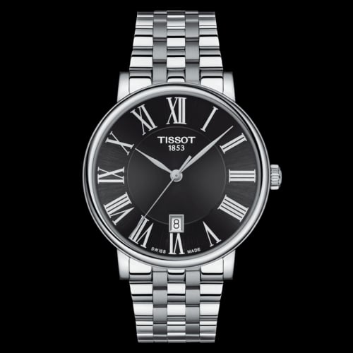 Tissot Carson Premium Quartz 40 Stainless Steel / Black / Bracelet