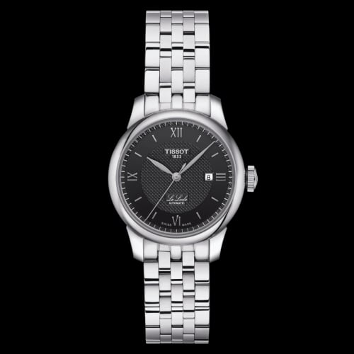 Tissot Le Locle 29 Automatic Lady Stainless Steel / Black / Bracelet