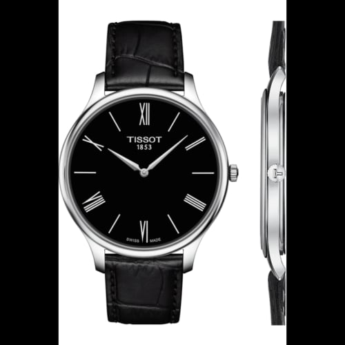 Tissot Tradition 5.5 Stainless Steel / Black / Strap