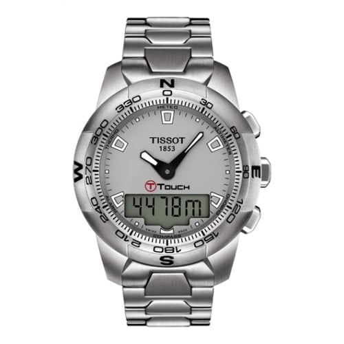 Tissot T-Touch II Rhodium