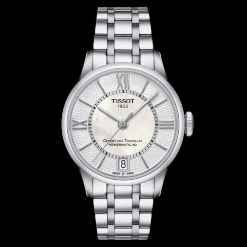 Tissot Chemin Des Tourelles Powermatic 80 32 Stainless Steel / MOP / Bracelet