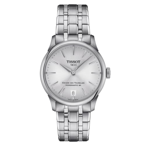 Tissot Chemin Des Tourelles Powermatic 80 34 Stainless Steel / Silver / Bracelet