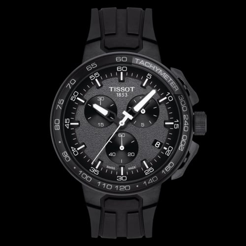 Tissot T-Race Cycling Chronograph Stainless Steel / Black