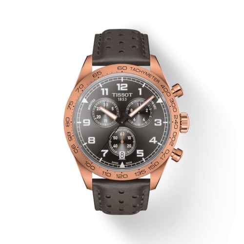 Tissot PRS 516 Quartz Chronograph Rose Gold / Grey