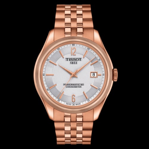 Tissot Ballade Powermatic 80 41 Rose Gold PVD / Silver / Bracelet