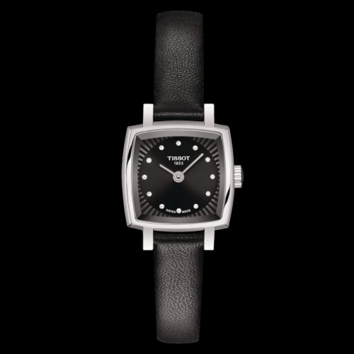 Tissot Lovely Square Stainless Steel / Black