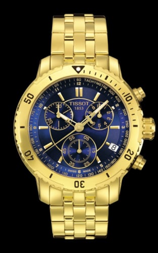 Tissot PRS 200 Quartz Chronograph Gold