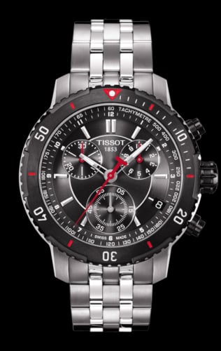 Tissot PRS 200 Quartz Chronograph PVD Bezel