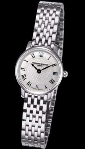 Frederique Constant Slimline Mini Stainless Steel / Silver / Bracelet