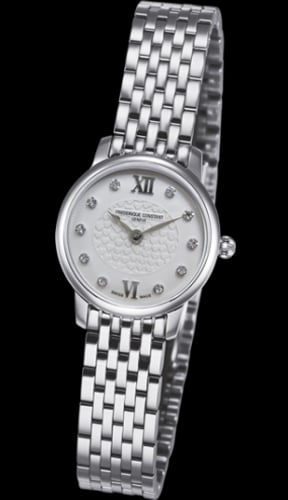 Frederique Constant Slimline Mini Stainless Steel / Silver / Bracelet