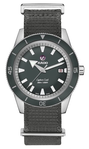 Rado HyperChrome Captain Cook 42 Stainless Steel / Grey / Revolution