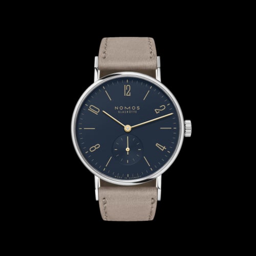 Nomos Glashütte Tangente Midnight Blue / Open Case Back