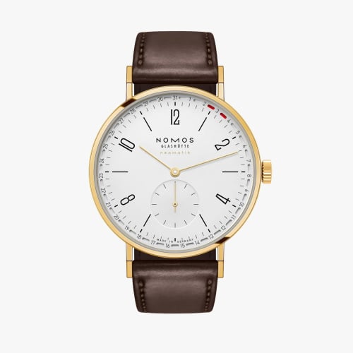 Nomos Glashütte Tangente Gold Neomatik 38 Update Doré