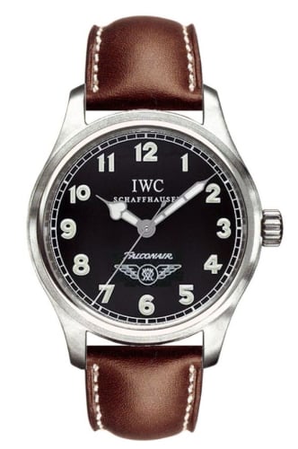 IWC Schaffhausen Pilot's Watch Mark XV Stainless Steel / Black / Falconair