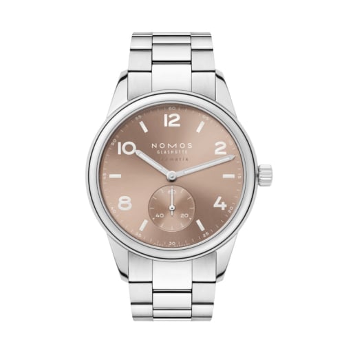 Nomos Glashütte Club Sport Neomatik 39 Indian Summer - Ember / Open Case Back