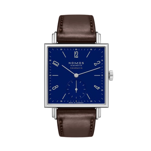 Nomos Glashütte Tetra Neomatik 39 175 Years Watchmaking Glashütte Blue