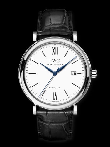 IWC Schaffhausen Portofino Automatic 150 Years Stainless Steel / White