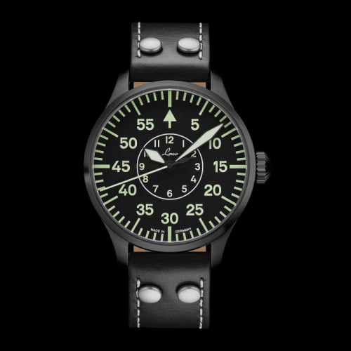 Laco Pilot Watch Basic Bielefeld Stainless Steel / Black