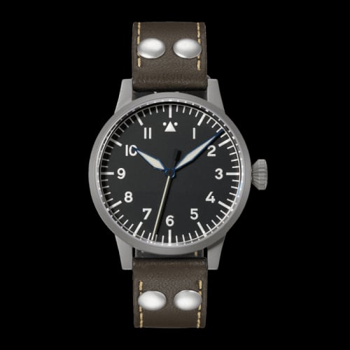 Laco Pilot Watch Original Mülheim an der Ruhr Stainless Steel / Black