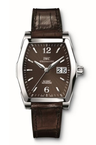 IWC Schaffhausen Da Vinci Automatic Midsize Stainless Steel / Chocolate