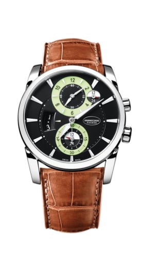 Parmigiani Fleurier Tonda Hemispheres Stainless Steel / Black