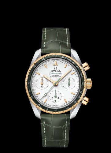 Omega Speedmaster Co-Axial 38 Stainless Steel / Yellow Gold / Silver