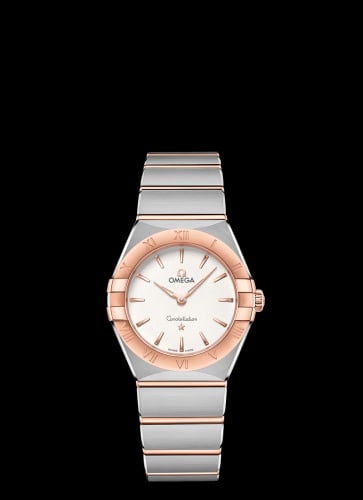 Omega Constellation Manhattan 28 Quartz Stainless Steel / Sedna Gold / Silver