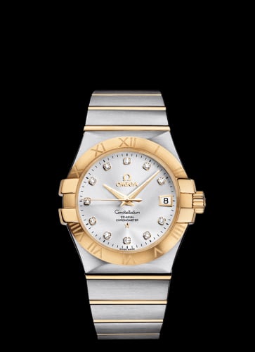 Omega Constellation Co-Axial 35 Stainless Steel / Yellow Gold / Silver