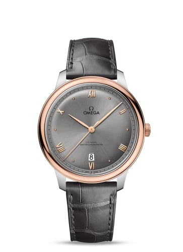 Omega De Ville Master Chronometer Stainless Steel - Sedna Gold / Grey