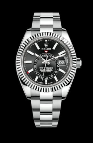Rolex Sky-Dweller Stainless Steel / White Gold / Black